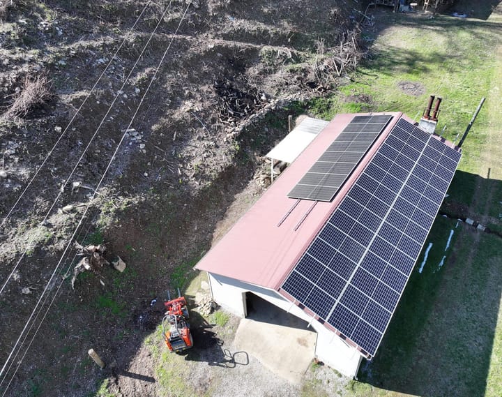 Solar project nearing completion